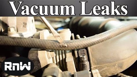 vacuum leak repair|10 Engine Vacuum Leak Symptoms & How to Fix